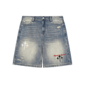 ACCESS Baggy Denim Shorts